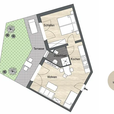 דירה Ostsee-traumferienwohnungen Anika Ostseebad Kühlungsborn